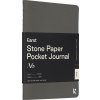 Karst® Zápisník A6 z kamenného papieru, SLATE GREY