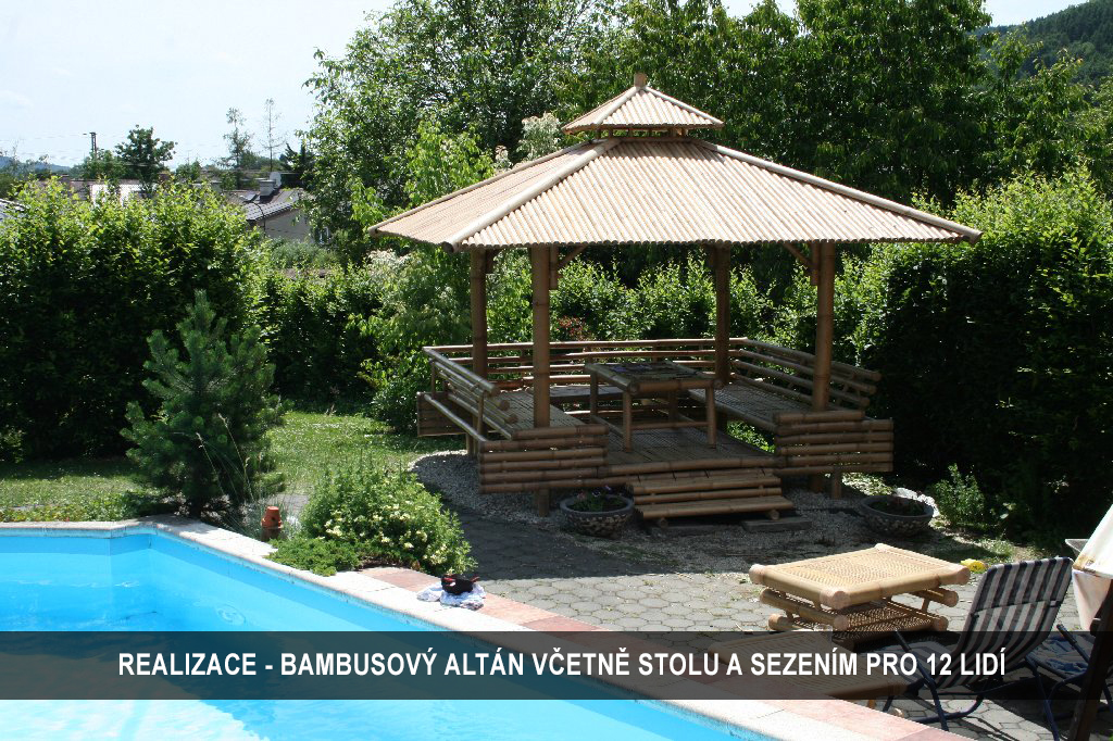 realizace Altán bambus