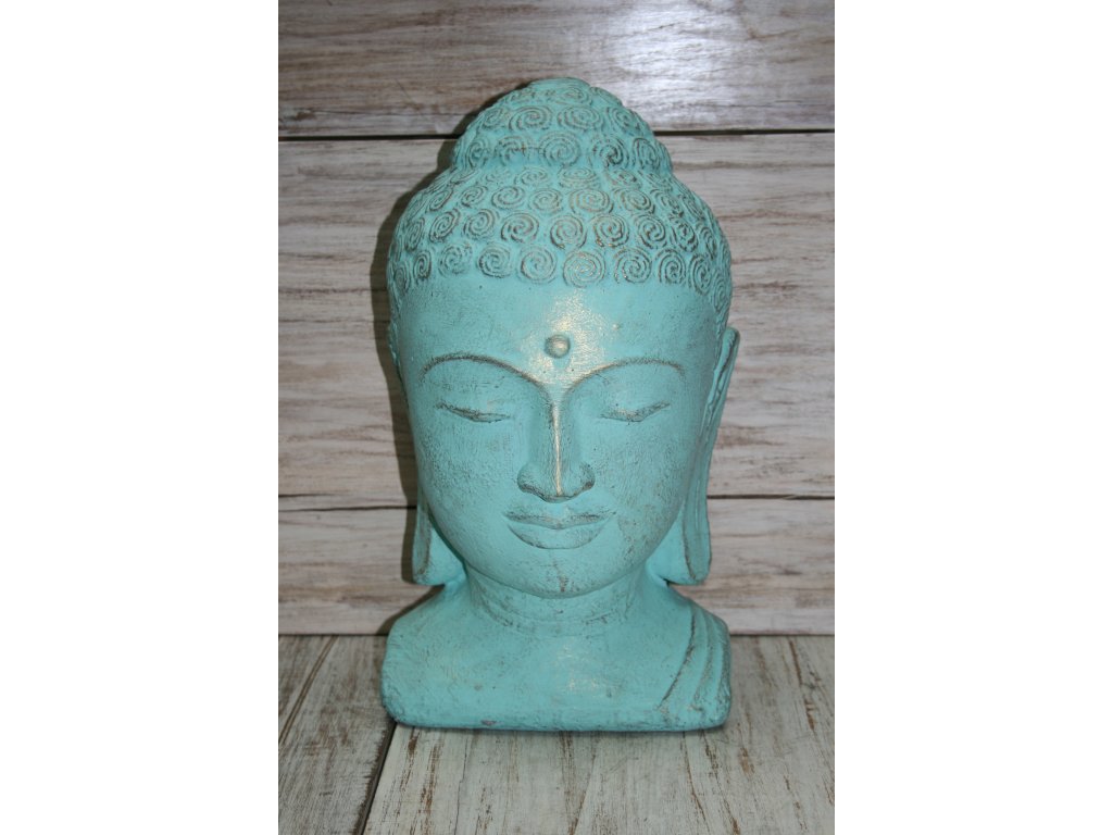 Socha Budha Buddha torzo 45cm patina TG