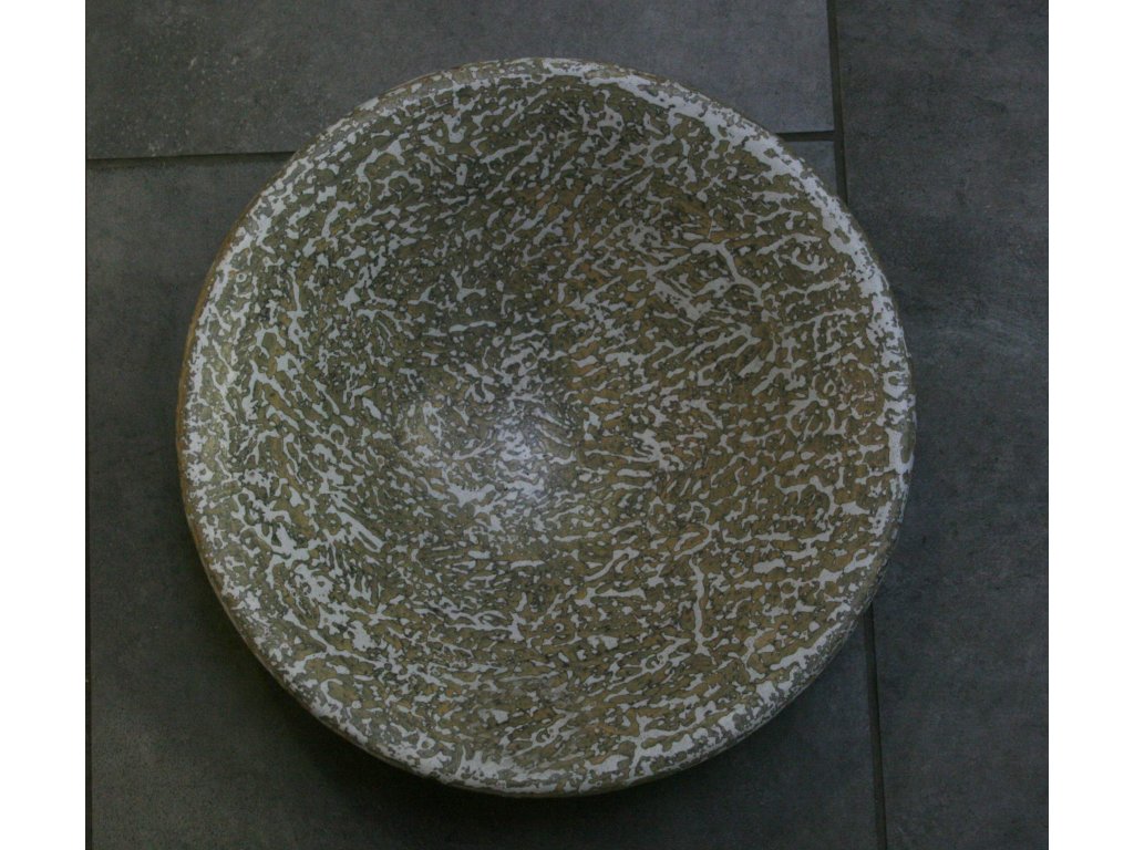 Mísa terakota průměr 30cm, 38cm, 45cm béžová patina