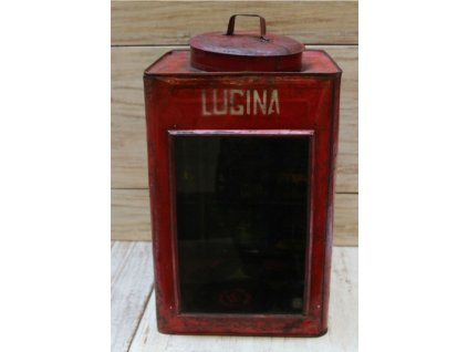 Retrolampa- lucerna Krupuk 24x24x44cm Lugina