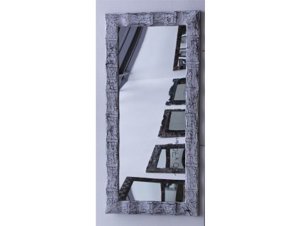 Dřevěné zrcadlo masiv s řezbou model 101 150x80cm