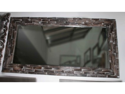 Dřevěné zrcadlo masiv teak model 121 150x80cm