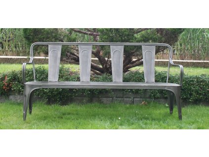 Lavice kovová 185x62x94cm