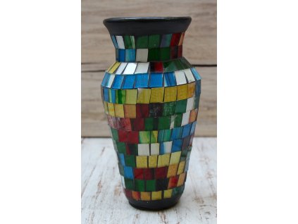 Váza terakota glass výška 16cm Wetar