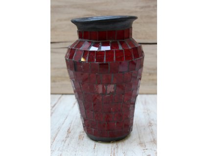 Váza terakota glass výška 14cm Pasumpahan
