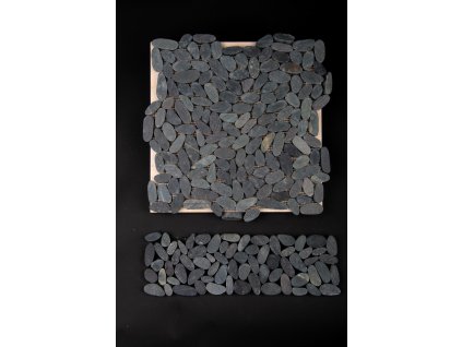Kamenná mozaika MZ12 30x10cm (sokl, dělící pásek listela, obklad + dlažba)