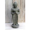 Socha Budha Buddha stojící meditující 60cm patina grey