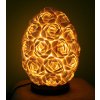 Originální stolní lampa z lastur (mušlí) výška 32cm