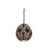 Kovový lustr Aladin 45cm Gold