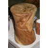 Dřevěný podstavec alla stolek stolička Suar výška 45cm průměr 28cm