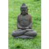 Socha Budha Buddha na lotosovém květu 62cm – model B patina DB