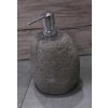 Kamenný zásobník na mýdlo s dávkovačem výška 20cm