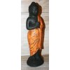 Socha Budha Buddha stojící 40cm – oranžová