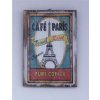 Dřevěná retro cedule na zeď Café Paris 30x20cm