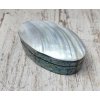 Šperkovnice z opracované mušle cca 7x4x3cm