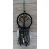 Lapač snů č.12 černý, délka 47cm, průměr 16,5cm
