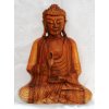 Socha Budha Buddha dřevořezba 30cm