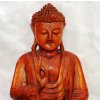 Socha Budha Buddha dřevořezba 30cm