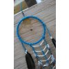 Lapač snů č.39 modrý, délka 71cm průměr 17cm