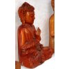 Socha Budha Buddha dřevořezba 30cm