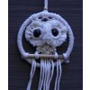 Lapač snů sova, délka 40cm průměr 12cm