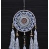 Lapač snů č.71 barevný, délka 43cm průměr 16cm