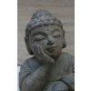 Socha Budha Buddha thinking 20cm patina BY