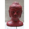 Socha Budha Buddha head torzo 30cm patina red