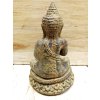 Socha Budha Buddha lotos  25cm patina BY