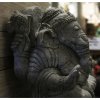 Socha Ganesha 60cm - Model A patina GREY