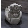 Socha Ganesha ruka na vonné tyčinky 15cm nebo svíčku patina CB