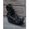 Socha Ganesha ruka na vonné tyčinky nebo svíčku 15cm patina DG
