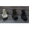 Socha Ganesha ruka na vonné tyčinky nebo svíčku 15cm patina DG