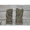 tradiční Bali sošky - muž a žena 15cm patina BY