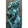 Socha Rama a Síta kamasutra 55cm - patina TG
