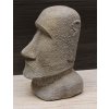 Socha VELIKONOČNÍ OSTROVY Moai 30cm patina grey