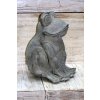 Socha žába 40x30x30cm patina grey