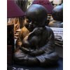 Socha mnich Shaolin monk s králíčkem 45cm