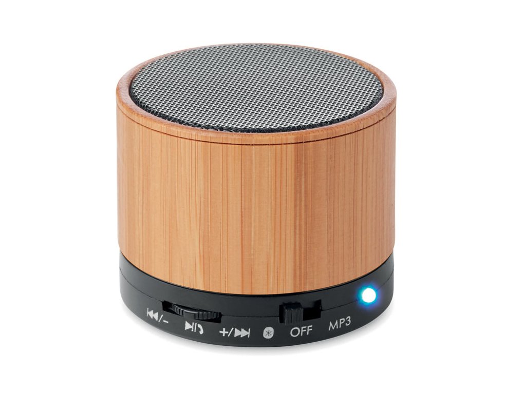 Bezdrátový reproduktor bambus MO9608-03
