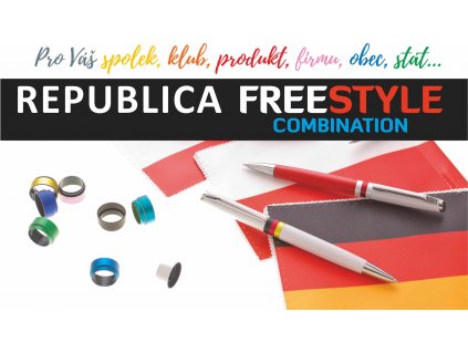 REPUBLICA FREESTYLE propiska plast