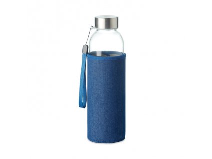 Skleněná 500ml láhev v pouzdře MO6192-04