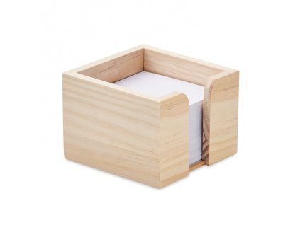 Dřevěná krabička na poznámky MO6482-40