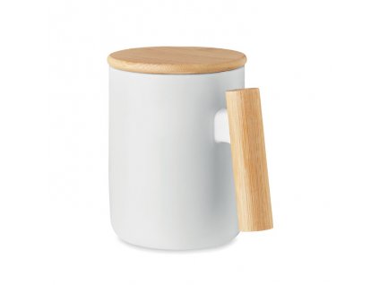 Porcelánový hrnek s víčkem MO6781-06