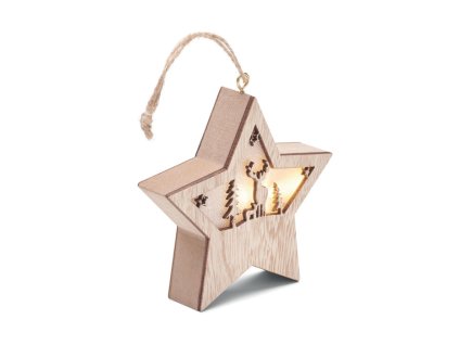 Hvězda z MDF se světlem CX1527-40