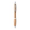 Kuličkové pero ABS bambus MO9485-06