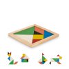 Dřevěné puzzle Tangram MO6693-40