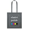 Taška s vlastním potiskem Tmavě šedá
