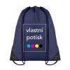 Batoh s vlastním potiskem Tmavě modrá
