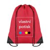 Batoh s vlastním potiskem Červená